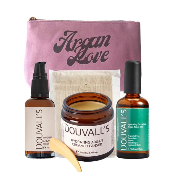 Douvall's Argan Love Essentials Skin Care Gift Set