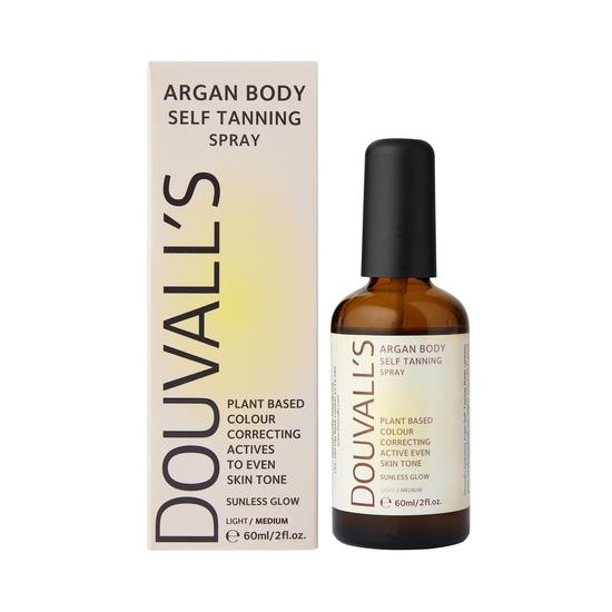 Douvall's Argan Self Tanning Body Spray Light-Medium