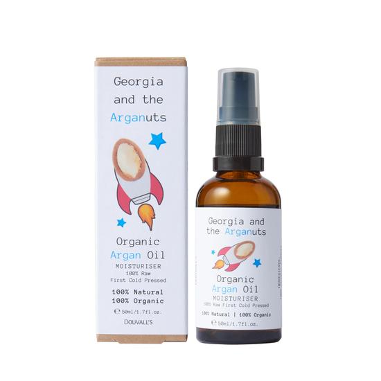 Douvall's Georgia & The Arganuts Children's Organic Argan Oil Moisturiser 50ml