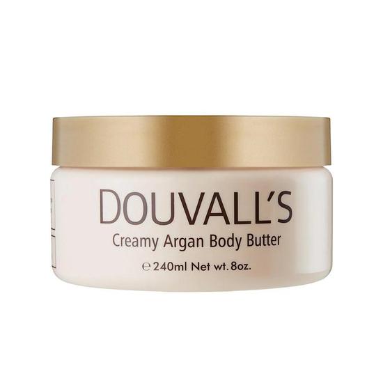 Douvall's Organic Creamy Argan Body Butter Lavender & Lemon 240ml