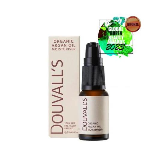 Douvall's Organic First Cold Pressed Argan Oil Moisturiser 15ml