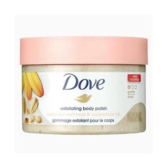 Dove Exfoliating Body Polish Colloidal Oatmeal & Calendula Oil 298 g