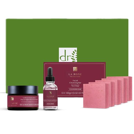 Dr Botanicals Anti-Ageing La Rose Francaise Skin Care Summertime Gift Set