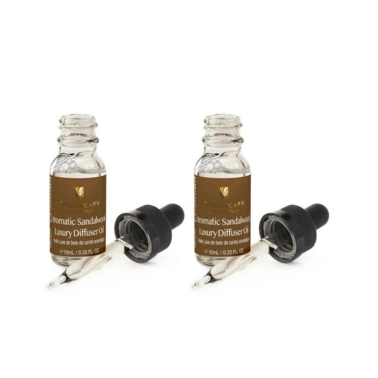 Dr Botanicals Aromatic Sandalwood Luxury Diffuser Oil Twin Value Savings Pack 10ml