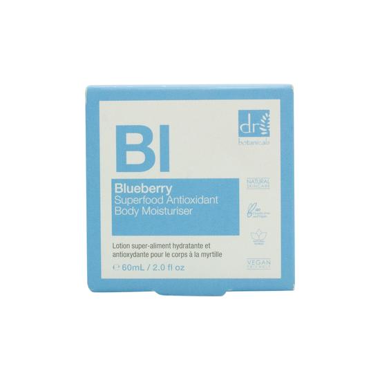 Dr Botanicals BI Blueberry Superfood Antioxidant Body Moisturiser 60ml