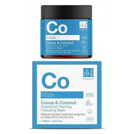 Dr Botanicals Reviving Hydrating Cocoa & Coconut Face Mask 60ml