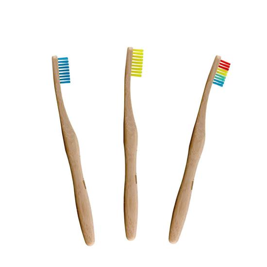 Dr Botanicals Vibrant Bamboo Toothbrush Kit