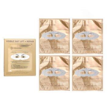 Dr Dennis Gross Skincare DermInfusions Lift + Repair Eye Mask 4pcs