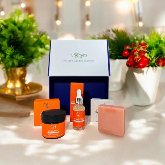 Dr H Vitamin C Anti-Ageing Night Skin Care New Year New Me Gift Set