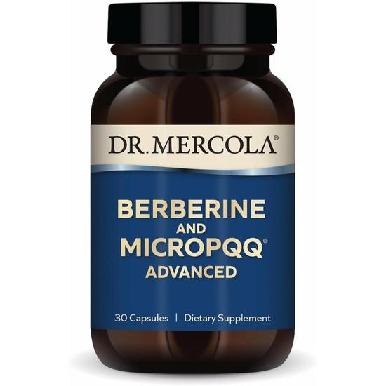Dr. Mercola Berberine With MicroPQQ Capsules 30 Capsules