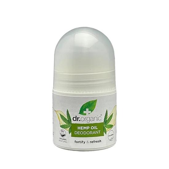 Dr. Organic Bioactive Skin Care Hemp Oil Deodorant Roll On 50ml
