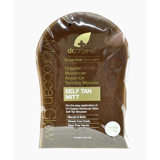 Dr. Organic Bioactive Skin Care Organic Moroccan Argan Oil Tanning Mousse Self Tan Mitt one size fits all