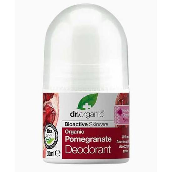 Dr. Organic Bioactive Skin Care Organic Pomegranate Deodorant Roll On 50ml