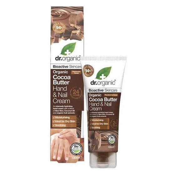 Dr. Organic Organic Cocoa Butter Hand & Nail Cream 100ml