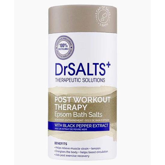 Dr. Salts+ Post Workout Therapy Epsom Bath Salts 750 g