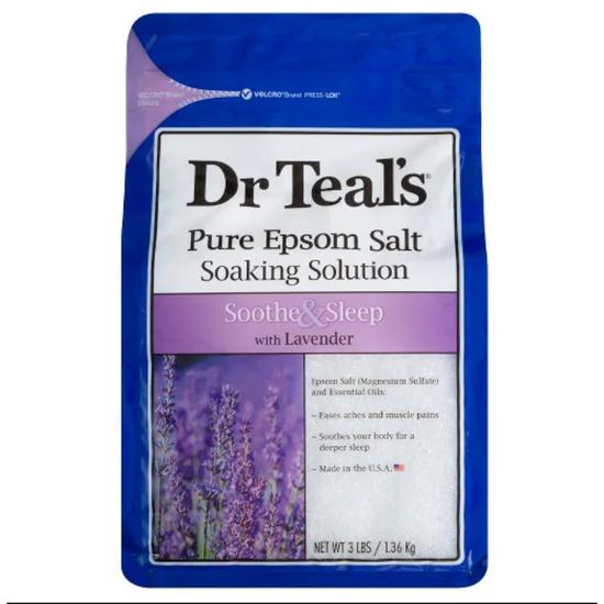 Dr Teal's Sooth & Sleep With Lavender Soaking Salt Solution 1.36kg