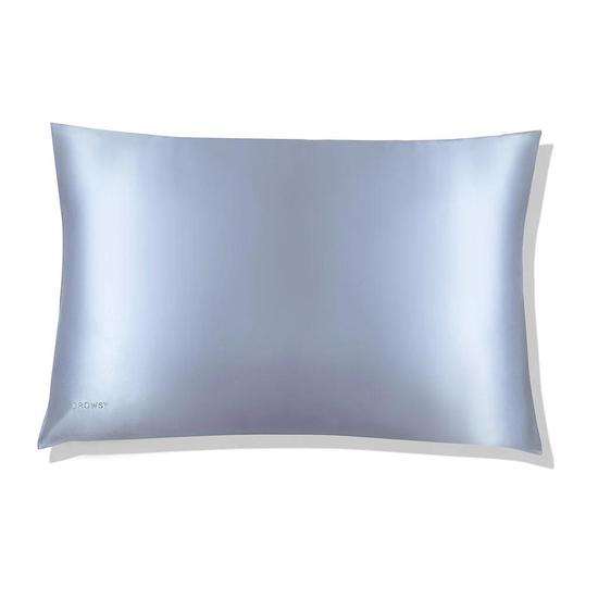 Drowsy Sleep Co Blue Belle Silk Pillowcase