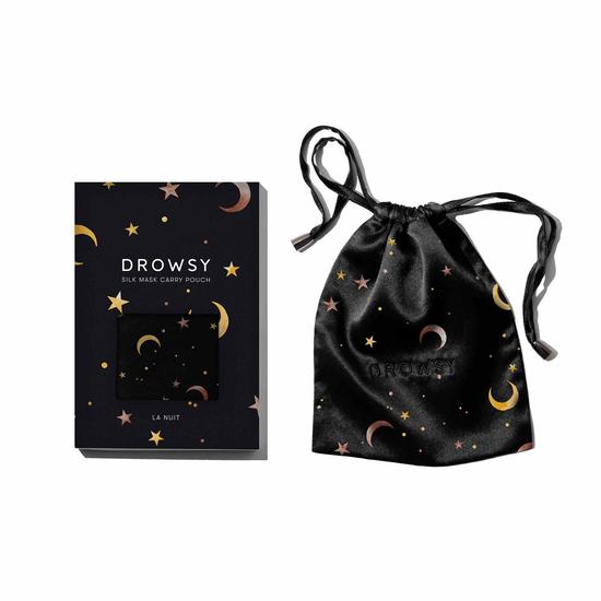 Drowsy Sleep Co La Nuit Silk Carry Pouch