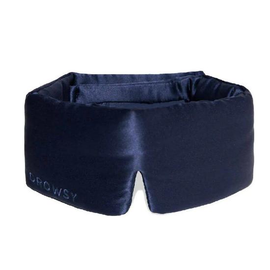 Drowsy Sleep Co Midnight Blue Silk Sleep Mask