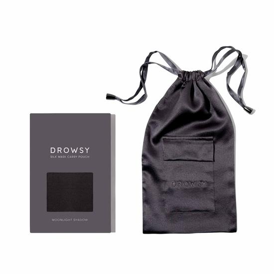 Drowsy Sleep Co Moonlight Shadow Silk Carry Pouch