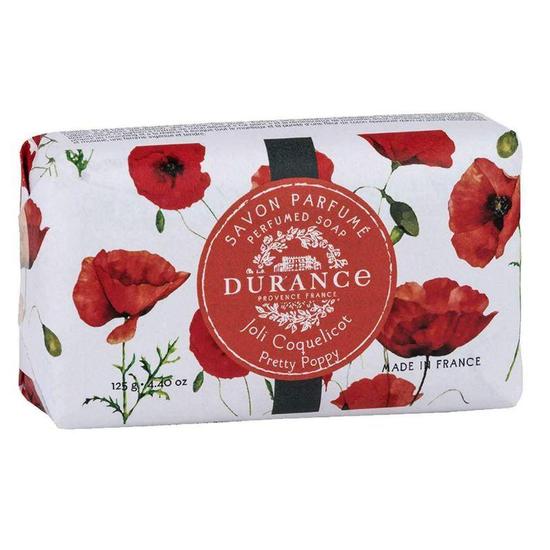 Durance Pretty Poppy Perfumed Soap 125g
