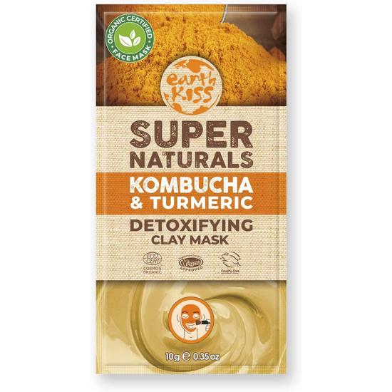 Earth Kiss Super Naturals Detoxifying Kombucha & Turmeric Clay Mask 10g