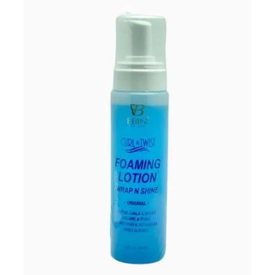 Ebin New York Curl & Twist Foaming Lotion Wrap & Shine Original 250ml