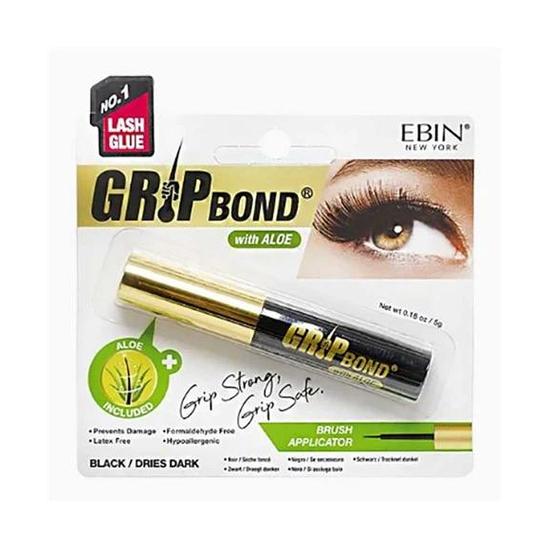 Ebin New York Grip Bond Aloe Black Lash Glue 5 g