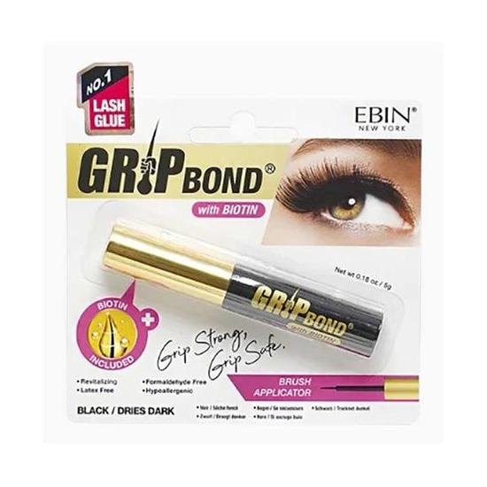 Ebin New York Grip Bond Biotin Black Lash Glue 5 g