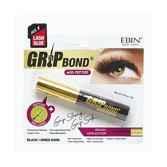 Ebin New York Grip Bond Peptide Black Lash Glue 5 g