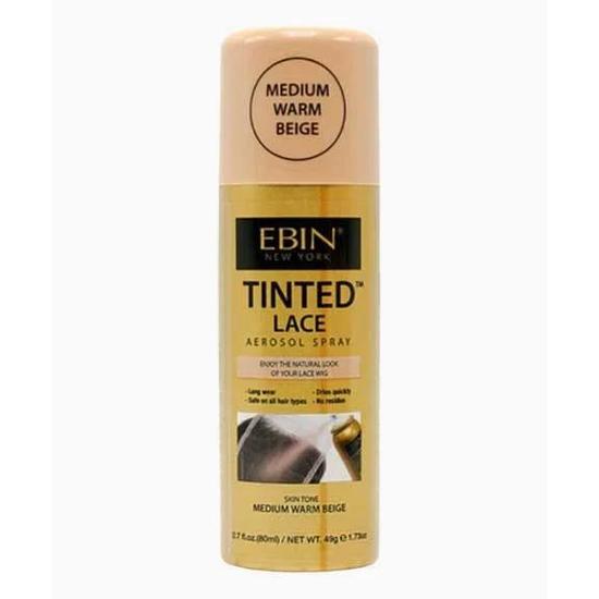 Ebin New York New York Tinted Lace Aerosol Spray 80ml / Light Beige