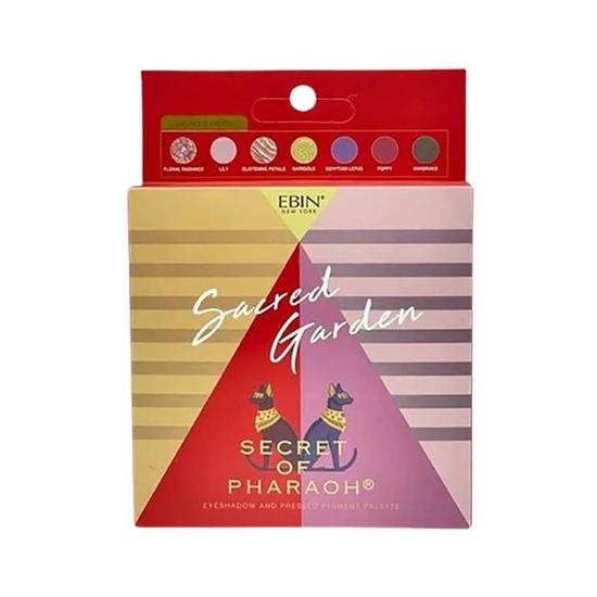 Ebin New York Secret Of Pharaoh Sacred Garden Eyeshadow & Pressed Pigment Palette 7 g