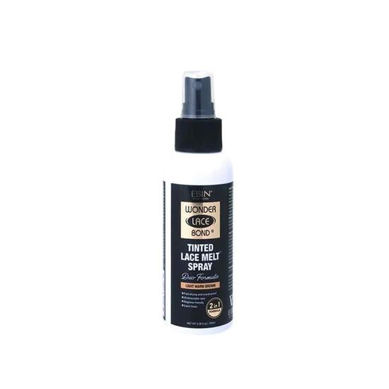 Ebin New York Wonder Lace Bond Tinted Lace Melt Spray 100ml / Light Warm Brown