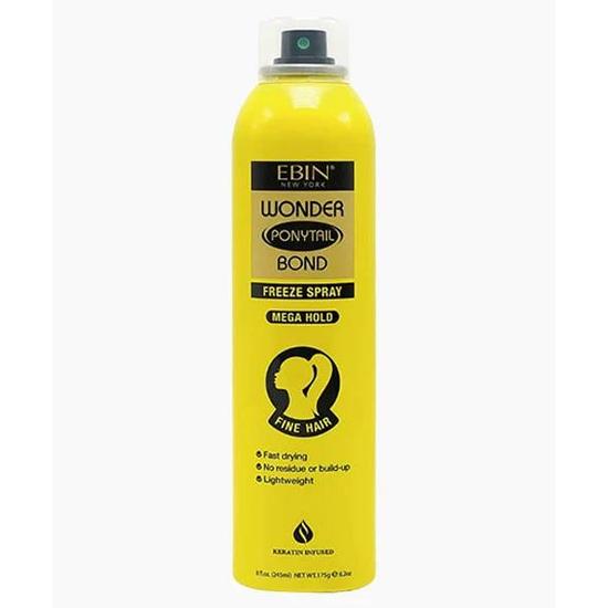 Ebin New York Wonder Ponytail Bond Freeze Spray Mega Hold 245ml