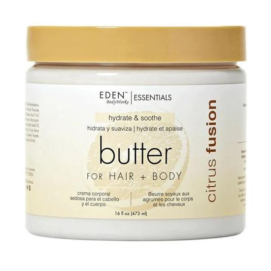 Eden BodyWorks Essentials Citrus Fusion Hair & Body Butter 473ml