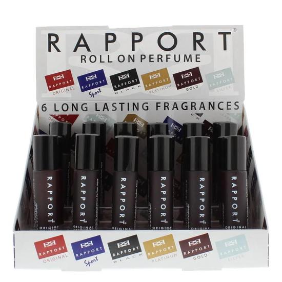 Eden Classics Rapport Original Roll On Perfume Display Unit 24pcs 10ml