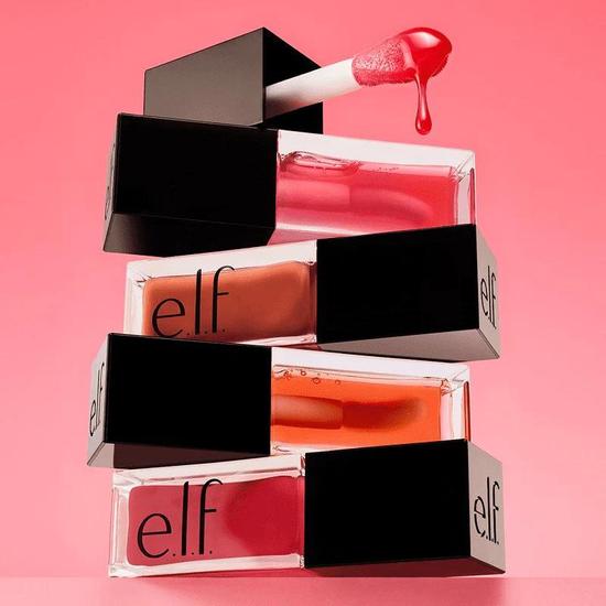 e.l.f. Glow Reviver Lip Oil Honey Talks