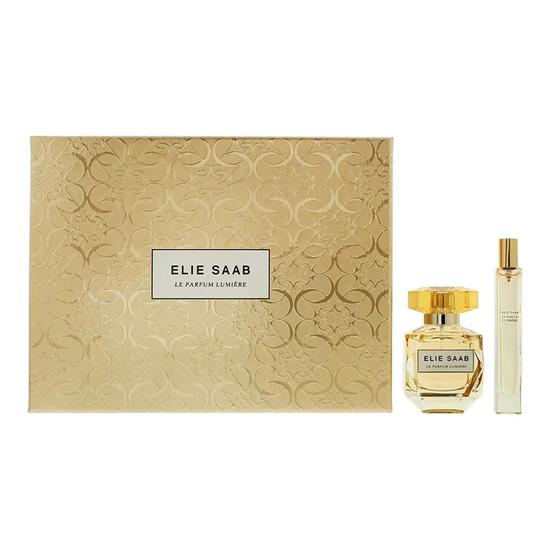 Elie Saab Le Parfum Lumiere Gift Set: Eau De Parfum 50ml Eau De Parfum 10ml 2 Piece