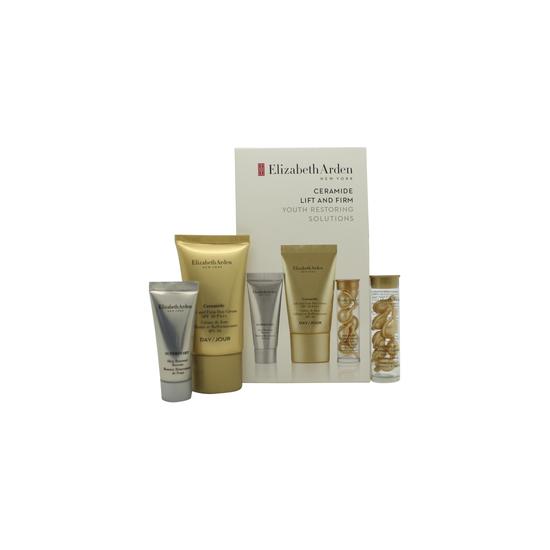 Elizabeth Arden Ceramide Gift Set 7 x Advanced Ceramide Capsules + 5ml Superstart Skin Renewal Booster + 15ml Ceramide Lift & Firm Day Cream SPF 30