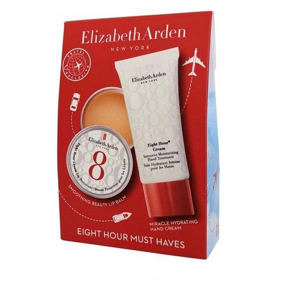 Elizabeth Arden Eight Hour Cream Gift Set 13ml Lip Protectant + 30ml Intensive Moisturising Hand Treatment