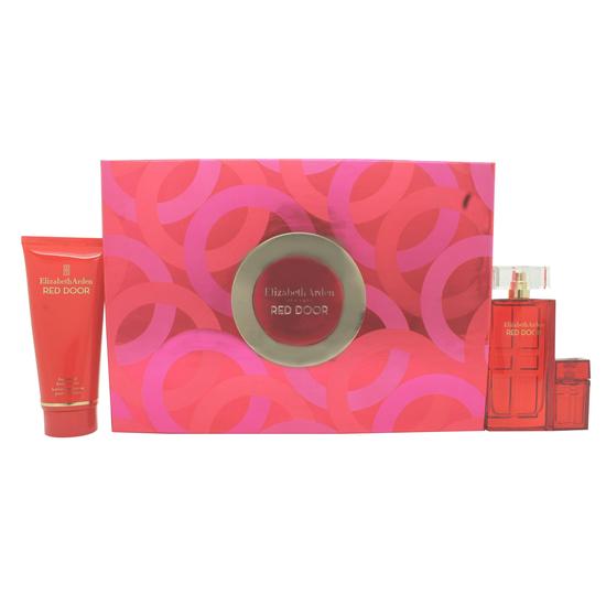 Elizabeth Arden Red Door Gift Set 50ml Eau De Toilette + 100ml Body Lotion + 5ml Perfume