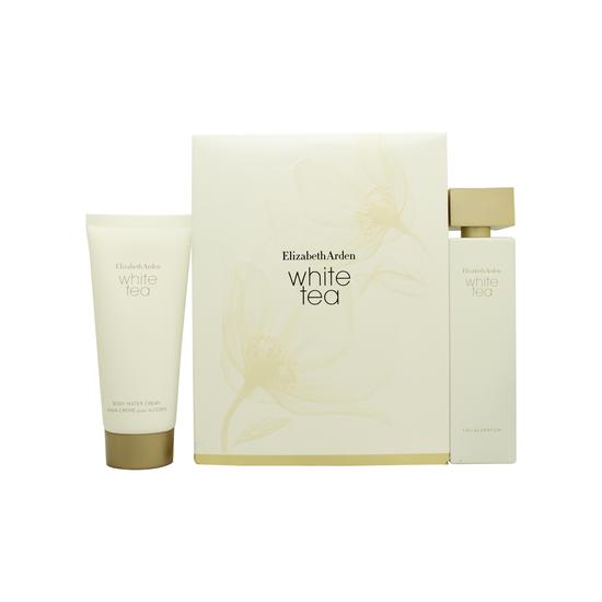 Elizabeth Arden White Tea Eau De Parfum Gift Set 100ml Eau De Parfum + 100ml Body Cream