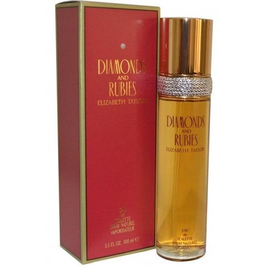 Elizabeth Taylor Diamonds & Rubies Eau De Toilette Women's Perfume 100ml