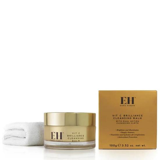 Emma Hardie Vit C Brilliance Cleansing Balm With Dual Action Cleansing Cloth