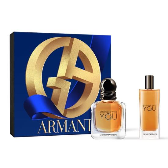 emporio armani aftershave stronger with you