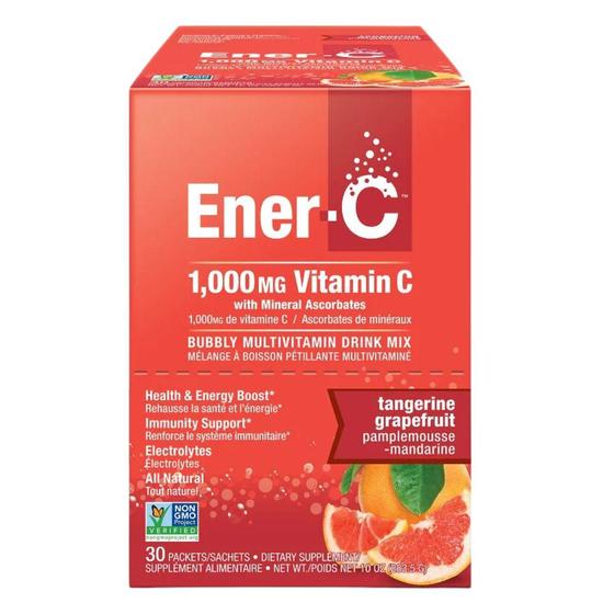 Ener-Life Ener-C Multivitamin Drink Tangerine/Grapefruit Sachets 30 Sachets