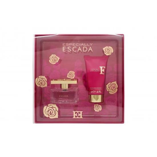 Escada Especially Gift Set: Eau De Parfum 30ml Body Lotion 50ml 2 Piece