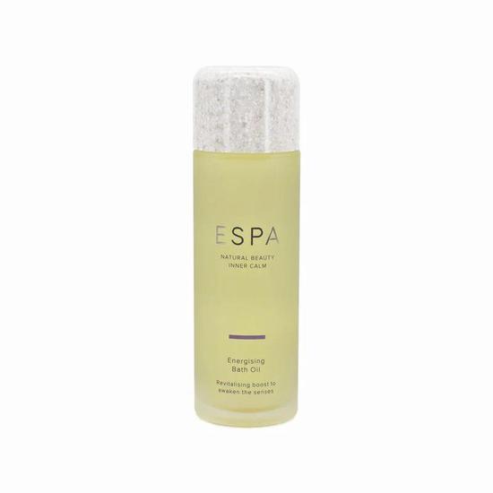 ESPA Energising Bath Oil 100ml (Imperfect Box)