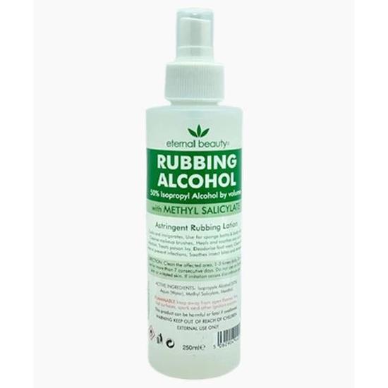 eternal beauty 50 Percent Rubbing Alcohol With Methyl Salicylate 250ml