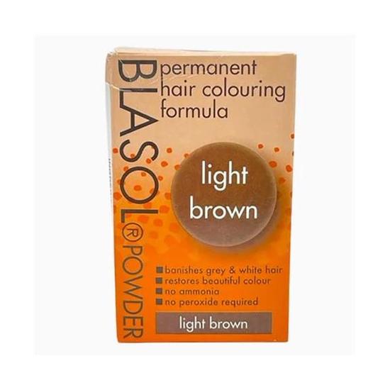 eternal beauty Blasol Powder Permanent Hair Colouring Light Brown 6 g / Light Brown